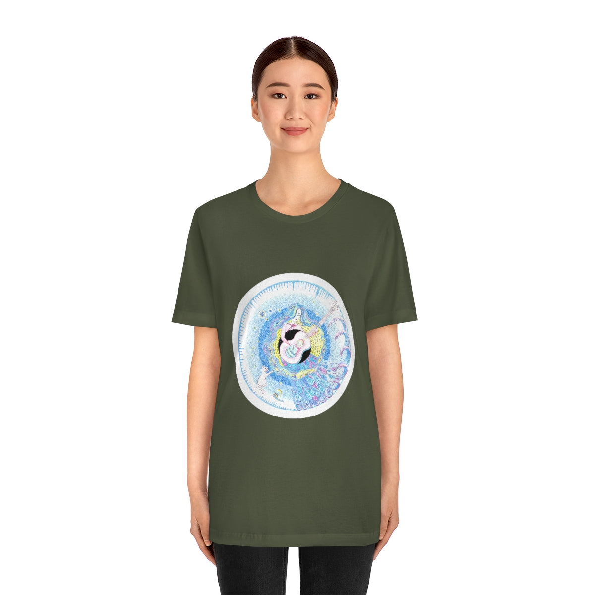 Zodiac Sign T Shirt (Aquarius) Unisex Regular Fit