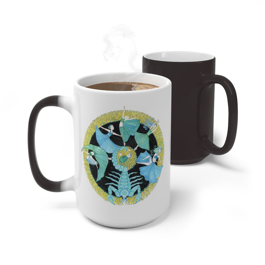 Zodiac Sign Color Changing Mug (Scorpio)