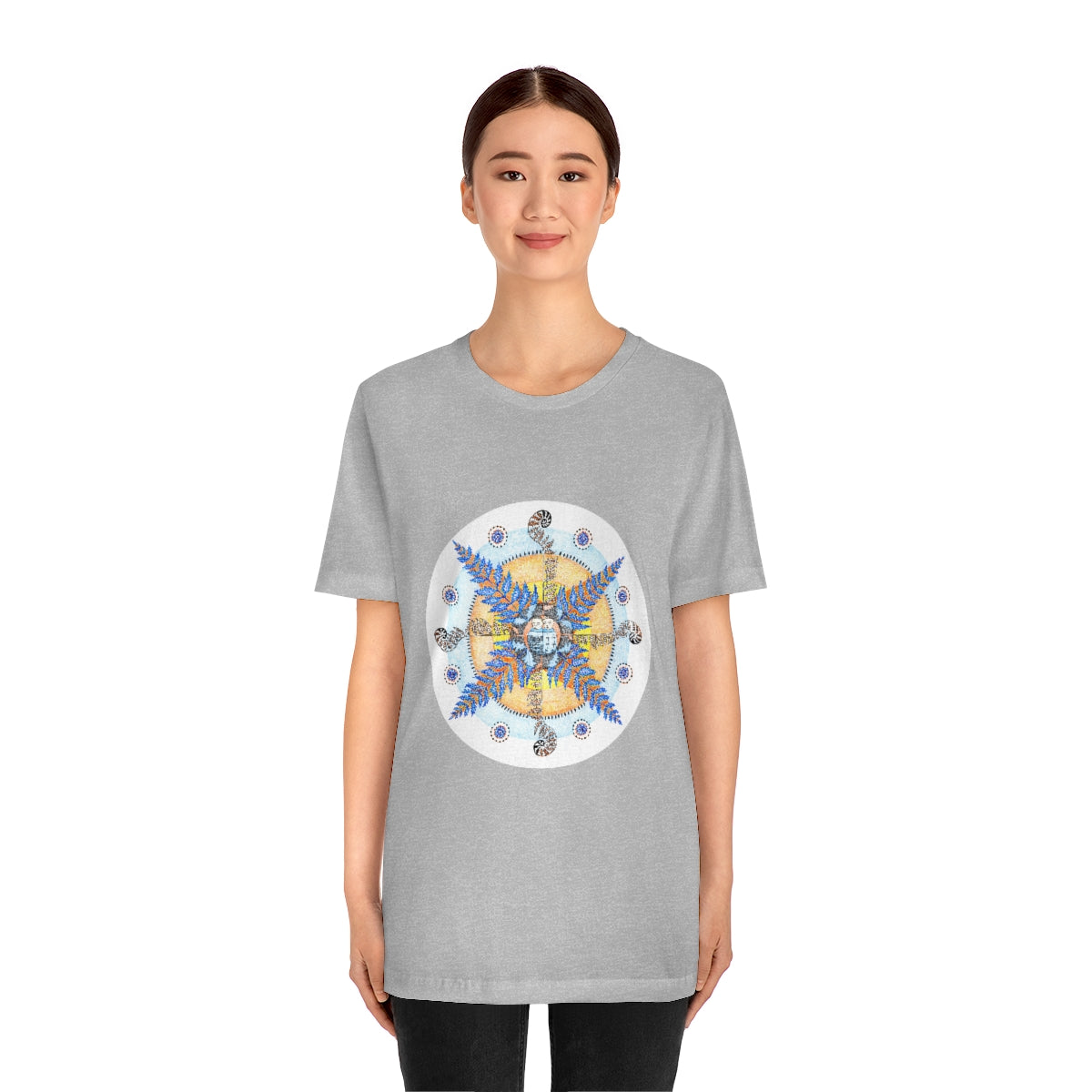 T Shirt (Lullaby of Fern Flower) Unisex Regular Fit