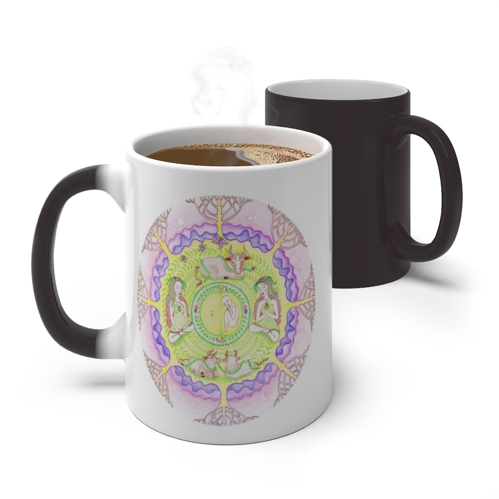 Zodiac Sign Color Changing Mug (Taurus)