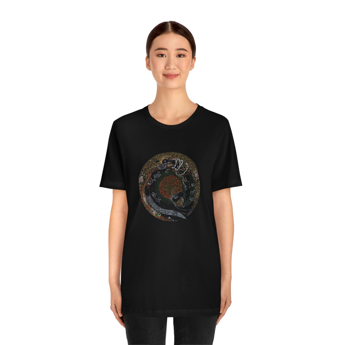 Chinese Zodiac Sign T Shirt (Cat) Unisex Regular Fit