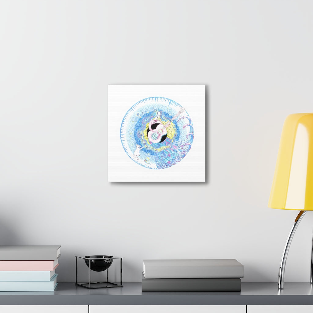 Zodiac Sign Canvas (Aquarius)