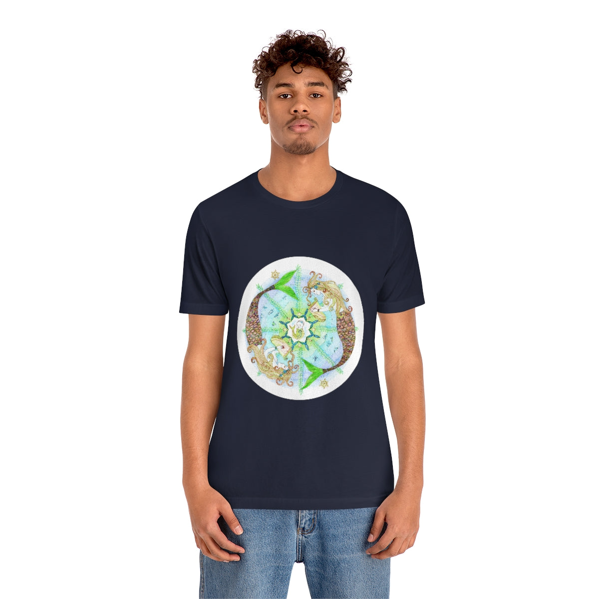 Zodiac Sign T Shirt (Pisces) Unisex Regular Fit