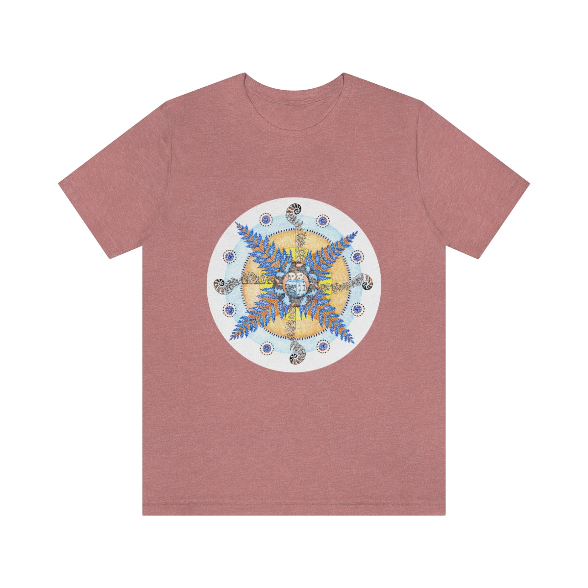 T Shirt (Lullaby of Fern Flower) Unisex Regular Fit