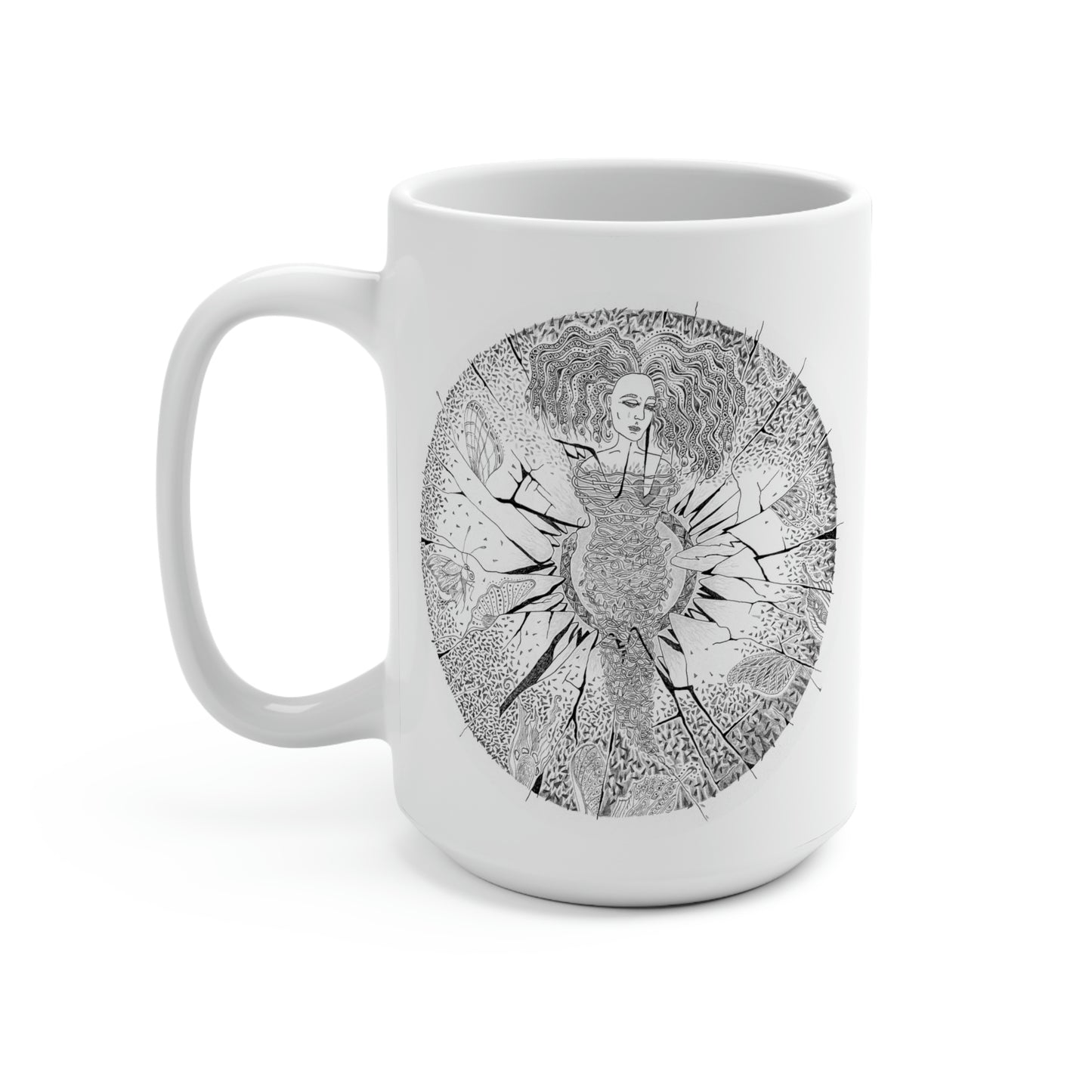 Chinese Zodiac Sign (Snake) Mug 15oz Limited Edition