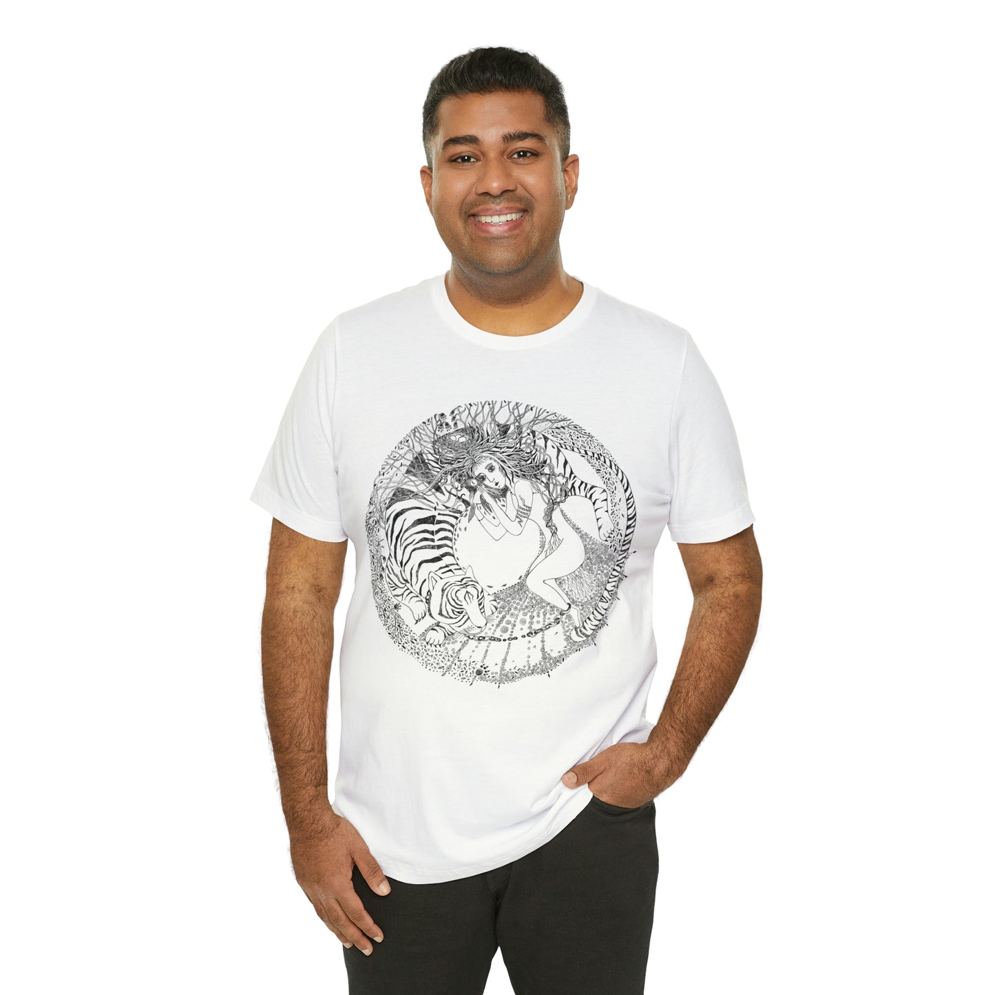 Chinese Years Sigh (Tiger) Man White Edition