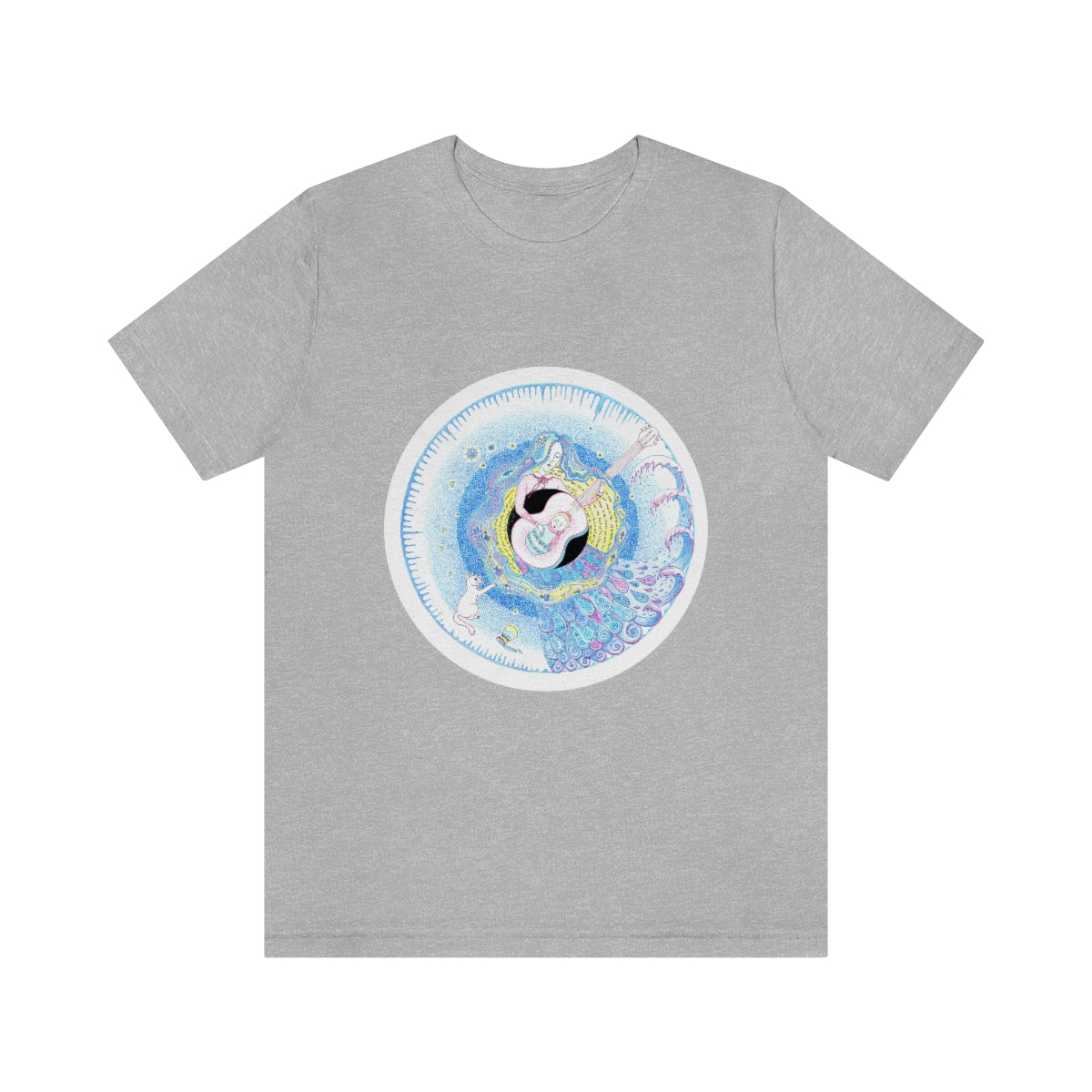 Zodiac Sign T Shirt (Aquarius) Unisex Regular Fit