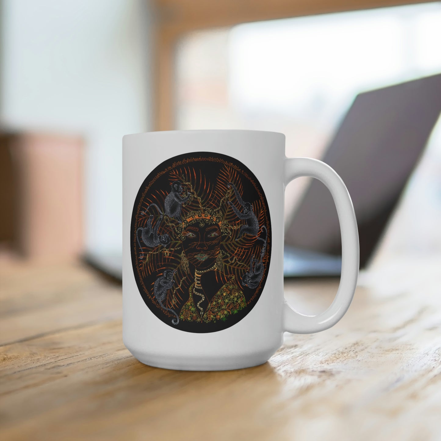 Chinese Zodiac Sign (Monkey) Mug 15oz