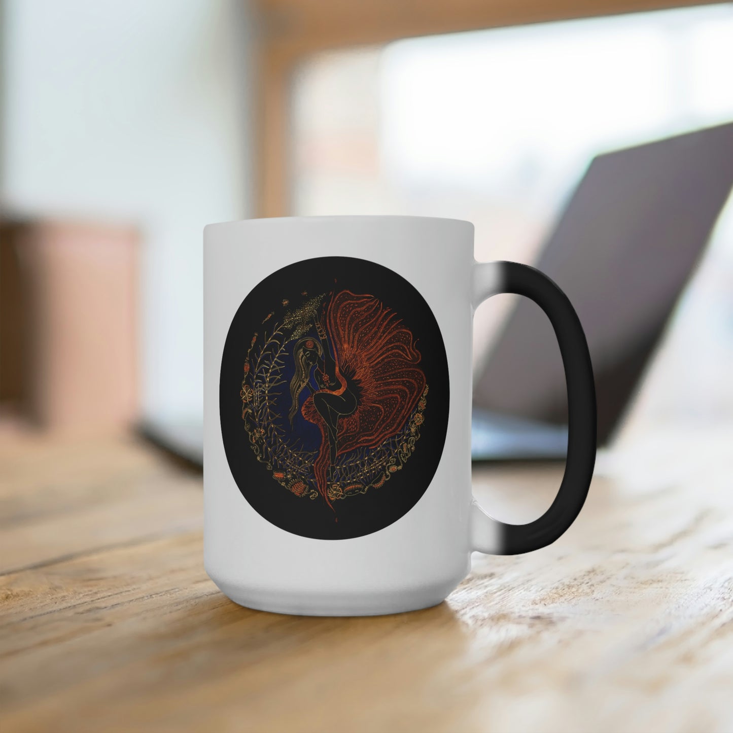 Chinese Zodiac Sign Color Changing Mug (Rooster)