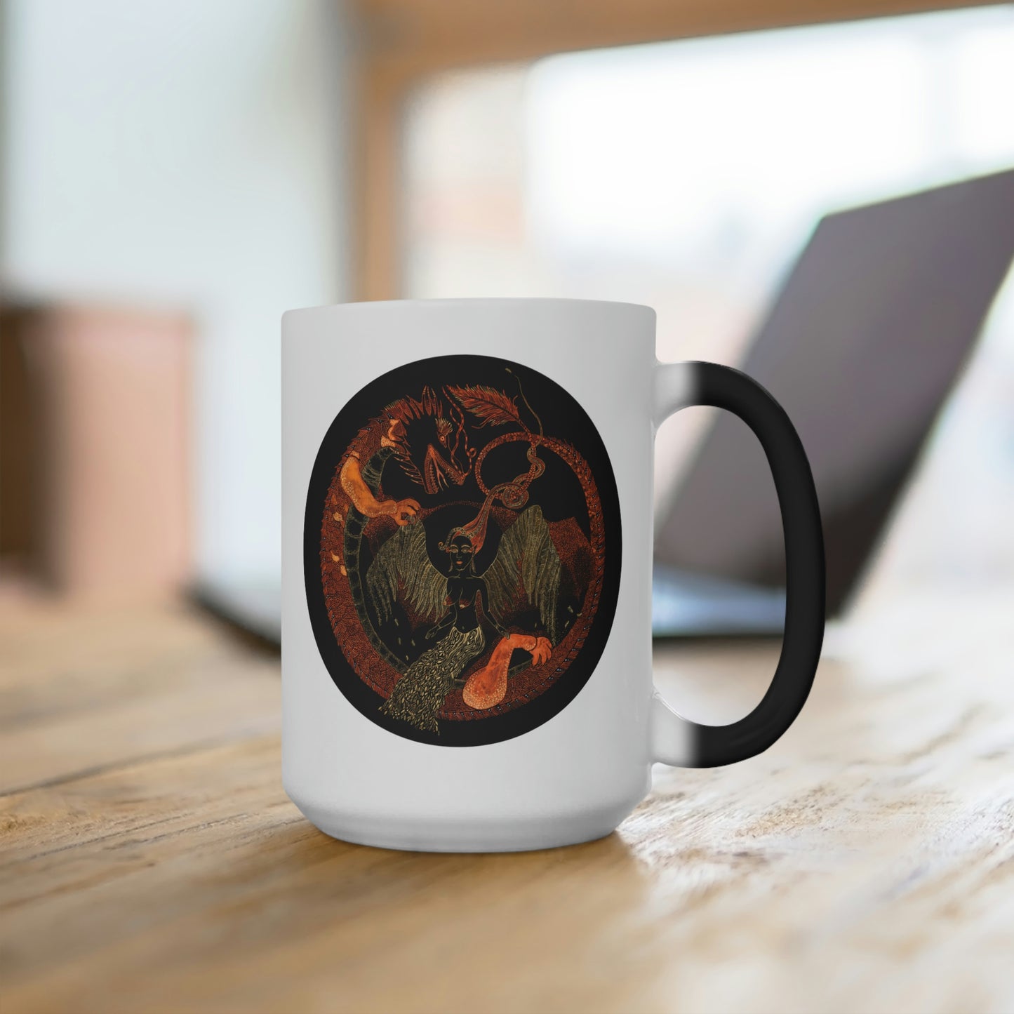 Chinese Zodiac Sign Color Changing Mug (Dragon)