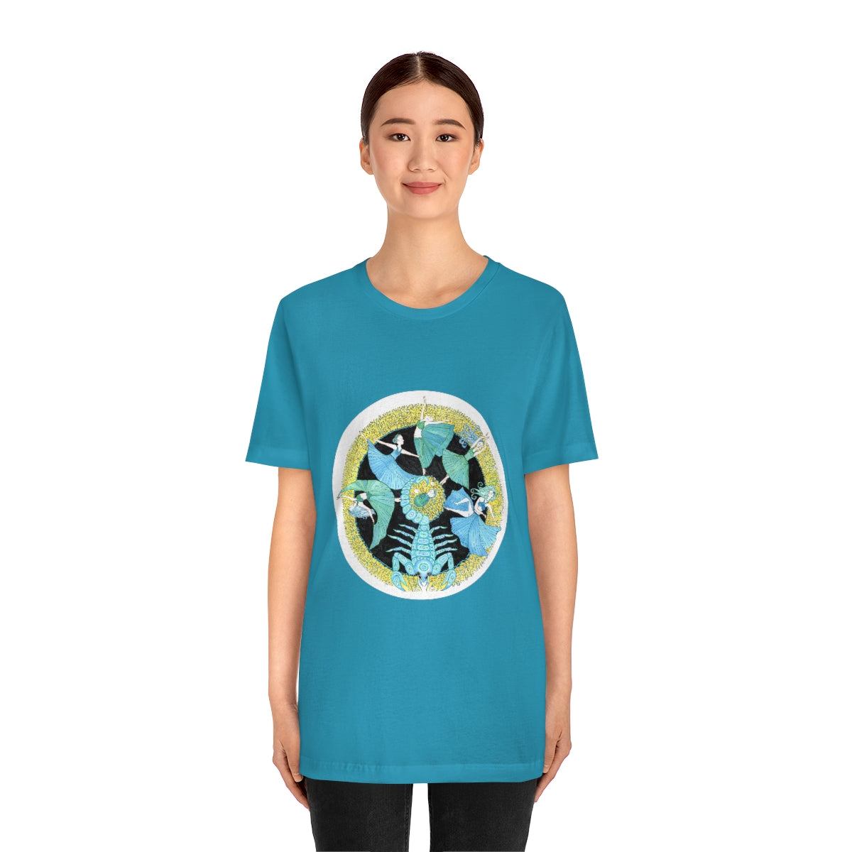 Zodiac Sign T Shirt (Scorpio) Unisex Regular Fit