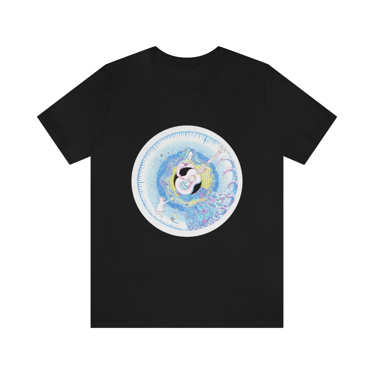 Zodiac Sign T Shirt (Aquarius) Unisex Regular Fit