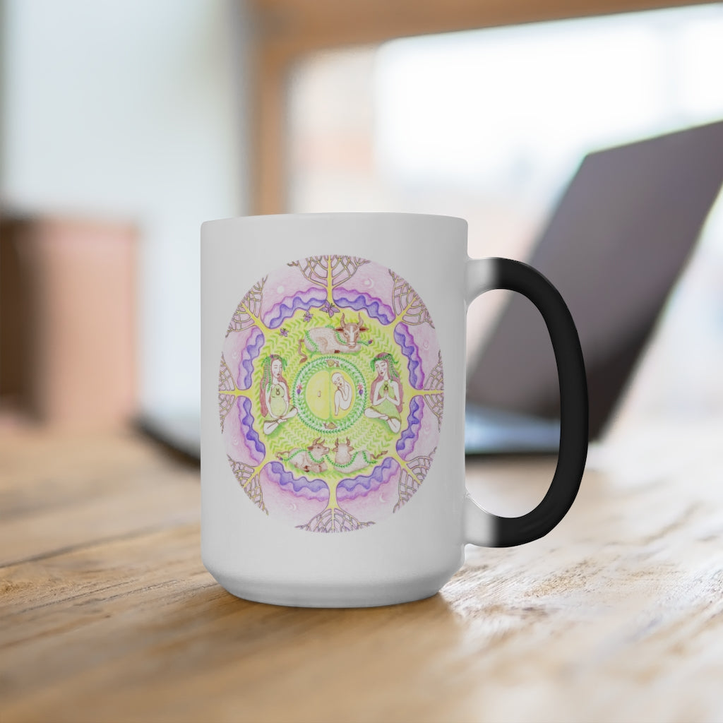 Zodiac Sign Color Changing Mug (Taurus)