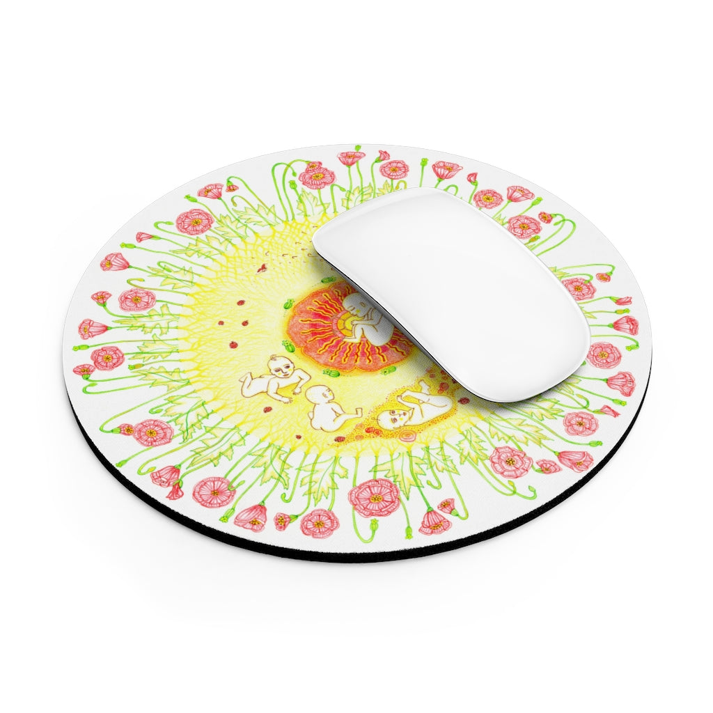 Zodiac Sign Mouse Pad (Virgo)