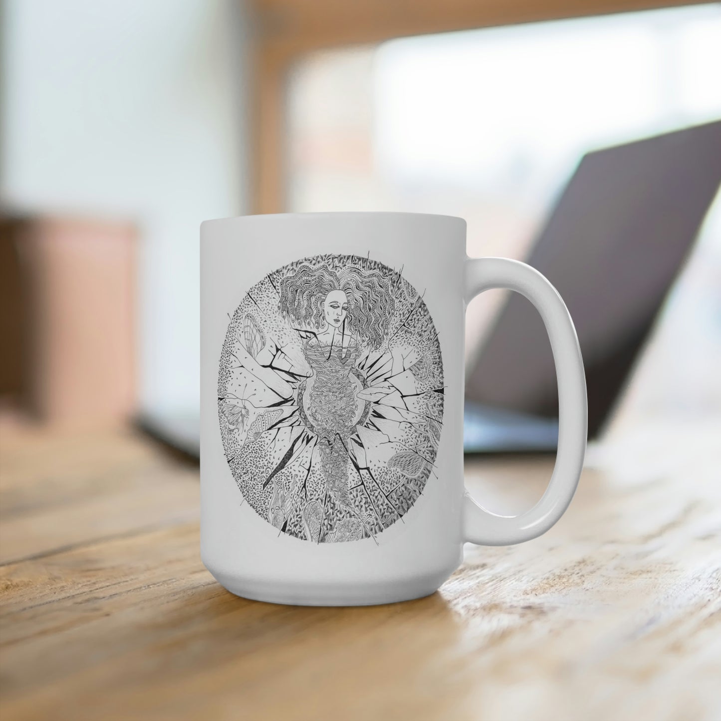 Chinese Zodiac Sign (Snake) Mug 15oz Limited Edition