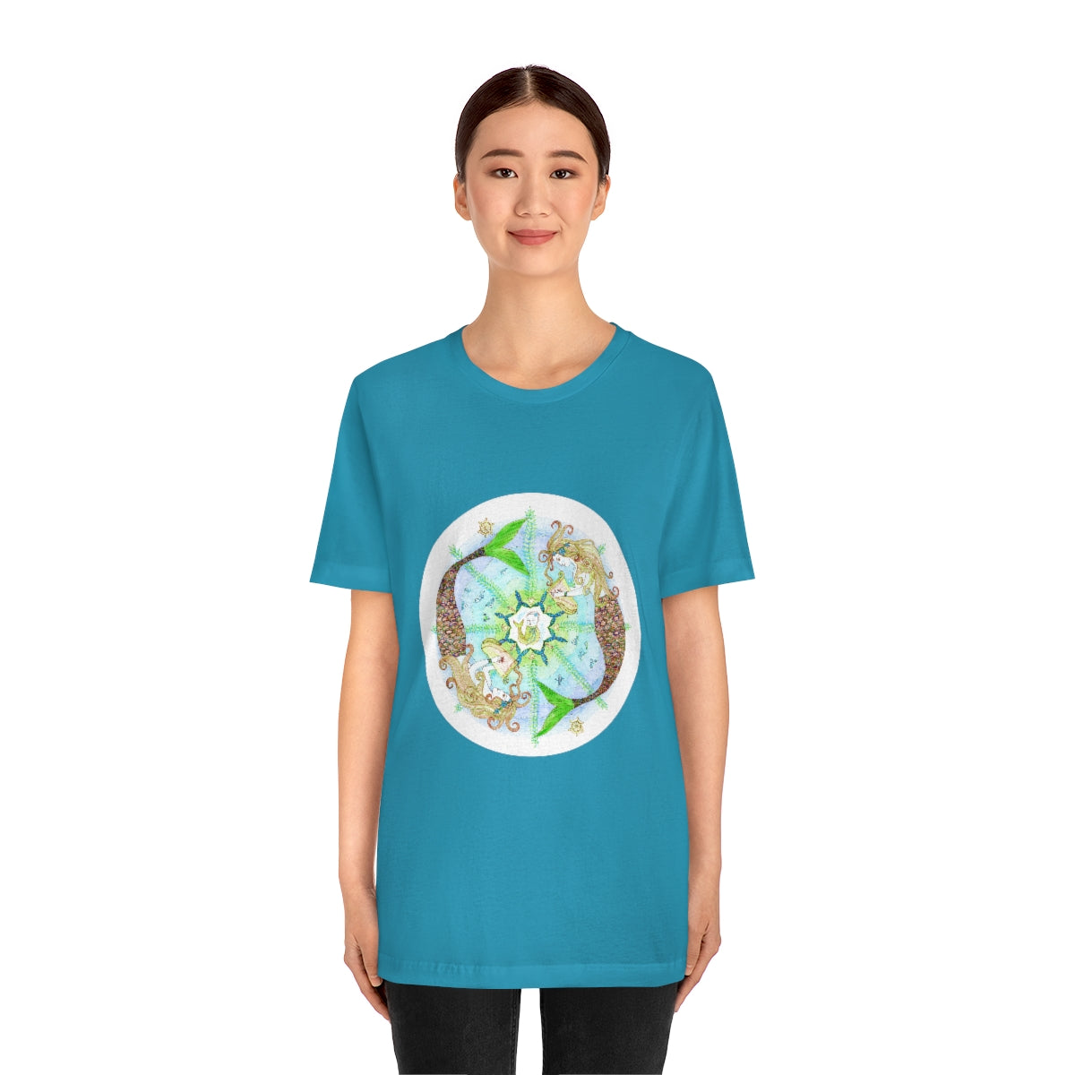 Zodiac Sign T Shirt (Pisces) Unisex Regular Fit