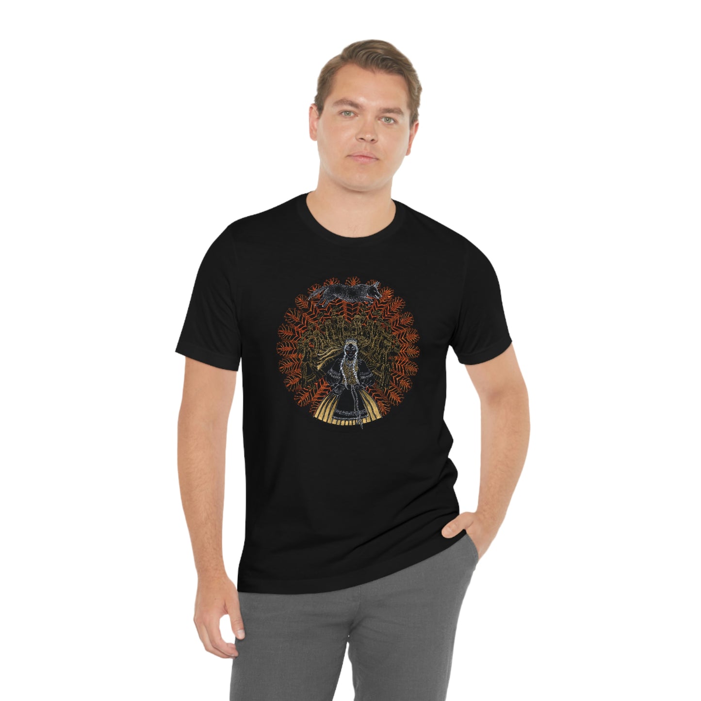 Chinese Zodiac Sign T Shirt (Dog) Unisex Regular Fit