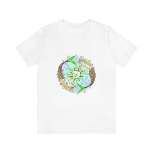 Zodiac Sign T Shirt (Pisces) Men