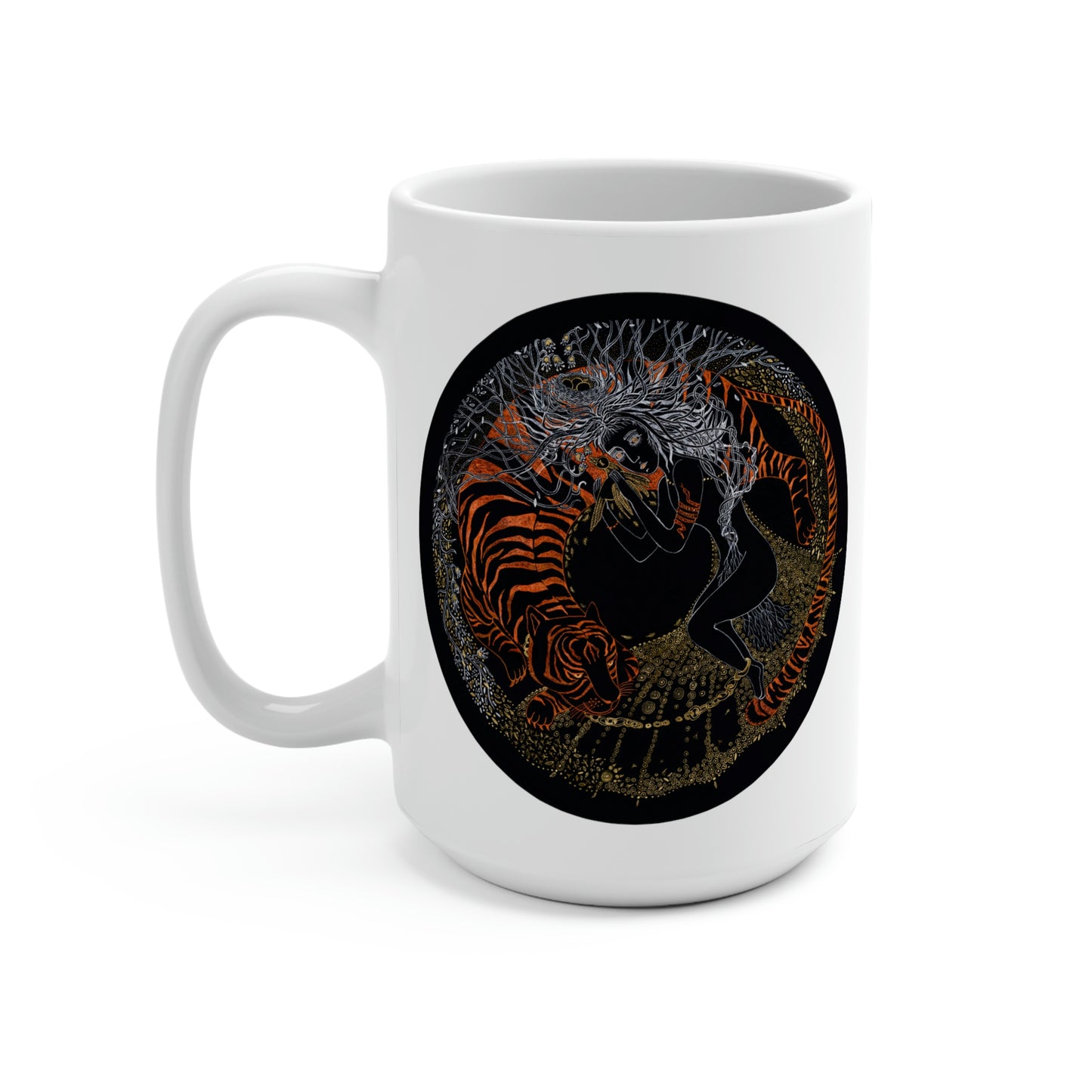 Chinese Zodiac Sign (Tiger) Mug 15oz