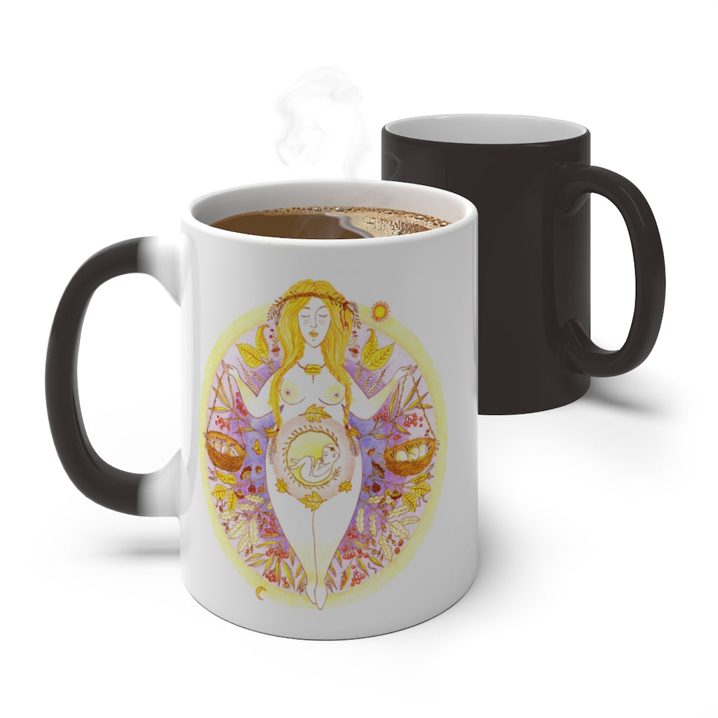 Zodiac Sign Color Changing Mug (Libra)