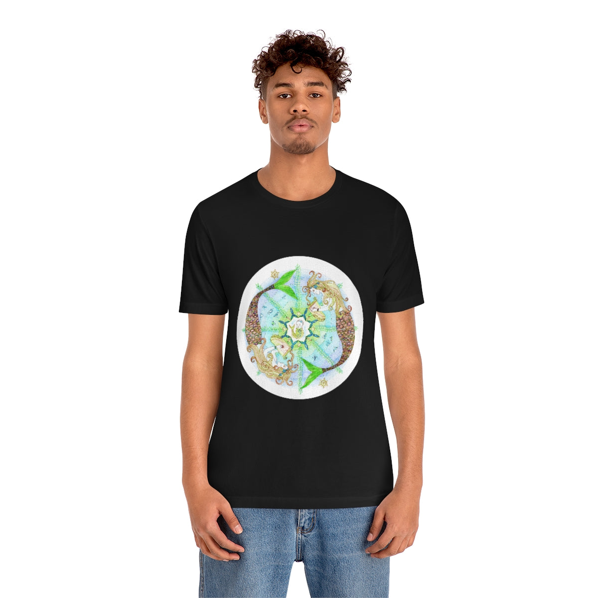 Zodiac Sign T Shirt (Pisces) Unisex Regular Fit
