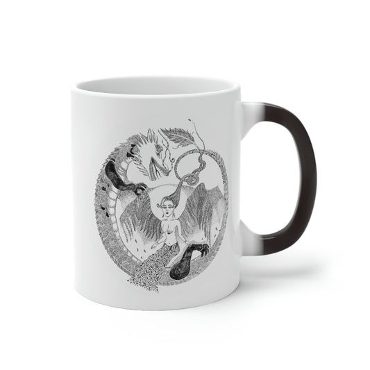 Chinese Zodiac Sign Color Changing Mug (Dragon) Limited Edition