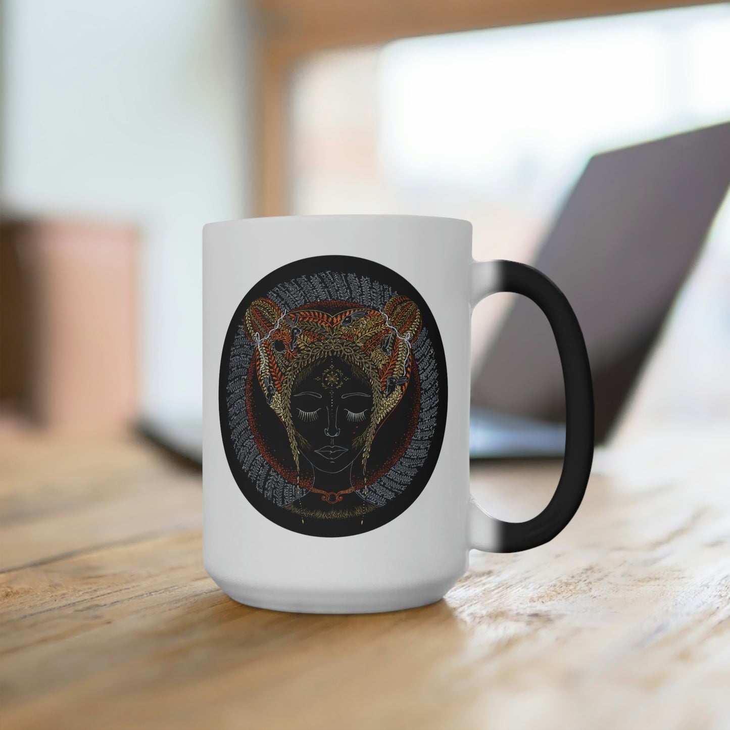 Chinese Zodiac Sign Color Changing Mug (Rabbit)