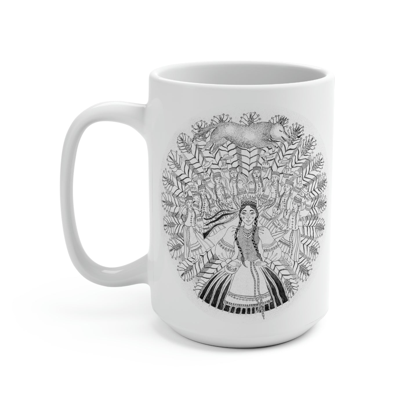 Chinese Zodiac Sign (Dog) Mug 15oz Limited Edition
