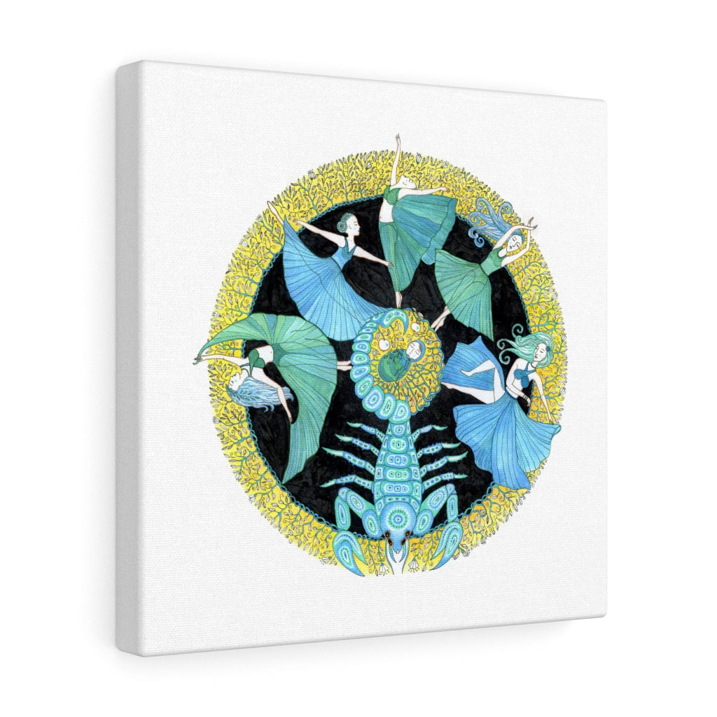 Zodiac Sign Canvas (Scorpio)