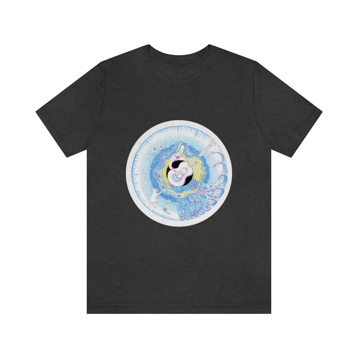 Zodiac Sign T Shirt (Aquarius) Unisex Regular Fit