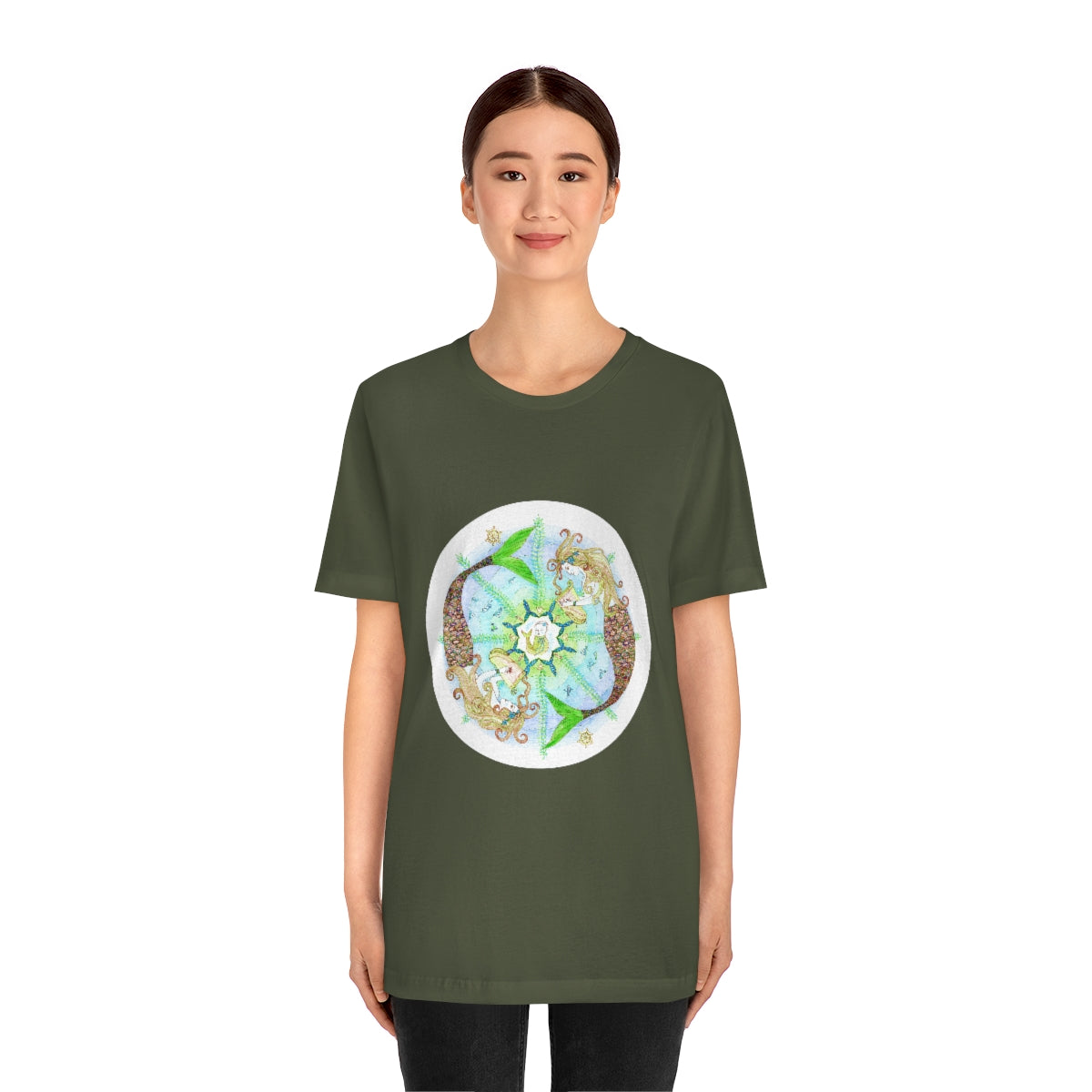Zodiac Sign T Shirt (Pisces) Unisex Regular Fit