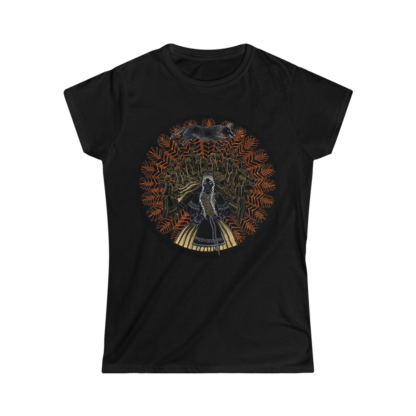 Chinese Zodiac Sign T Shirt (Dog) Semi Slim Fit