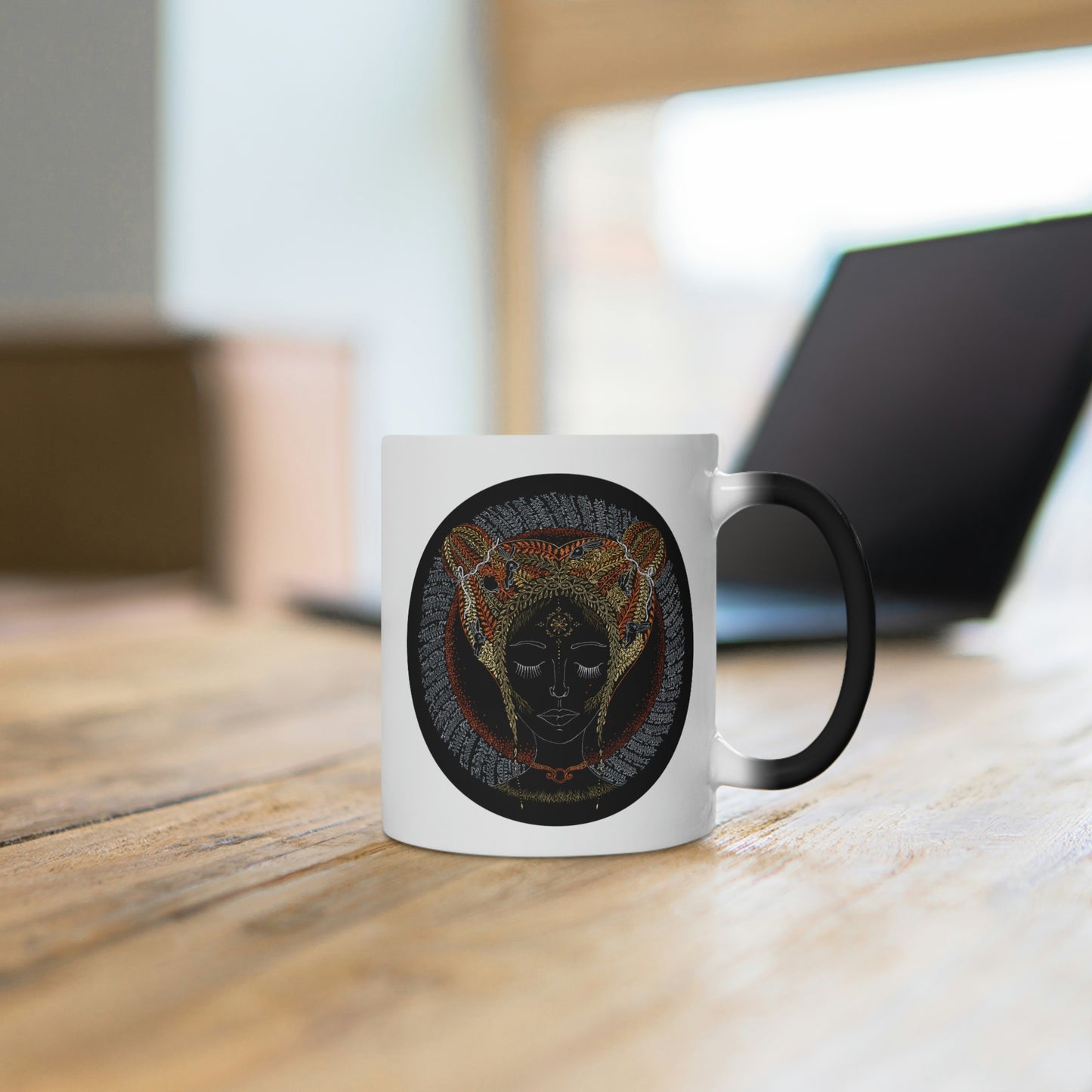 Chinese Zodiac Sign Color Changing Mug (Rabbit)
