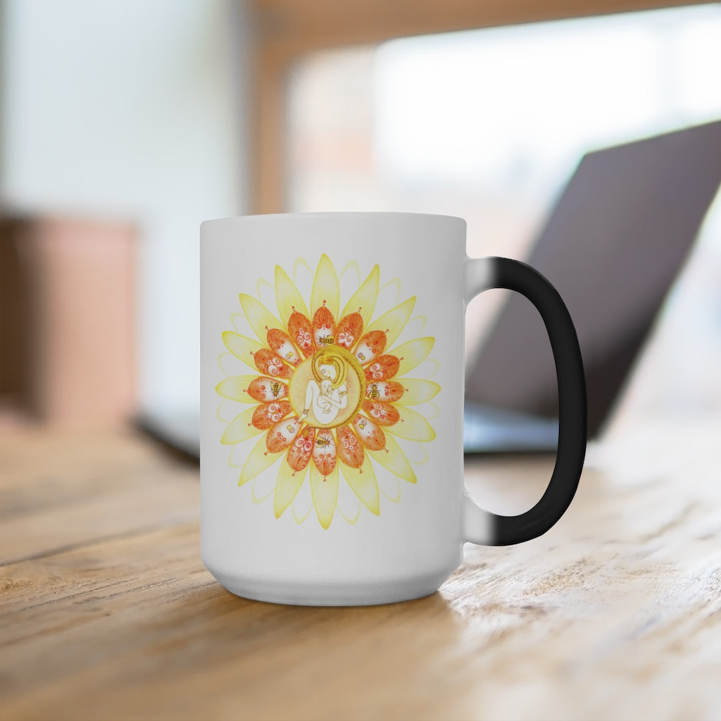 Zodiac Sign Color Changing Mug (Leo)
