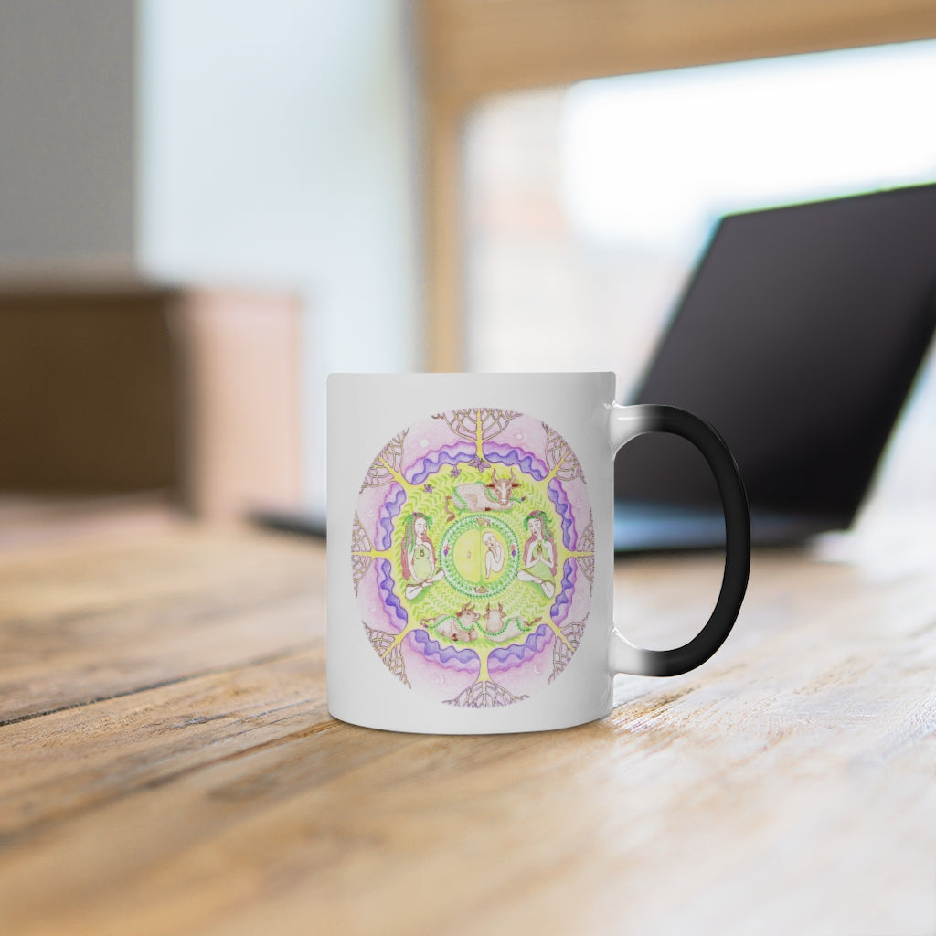 Zodiac Sign Color Changing Mug (Taurus)