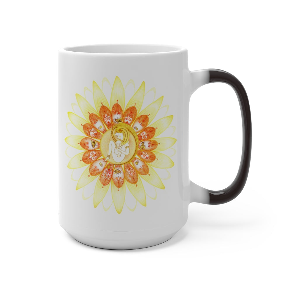 Zodiac Sign Color Changing Mug (Leo)