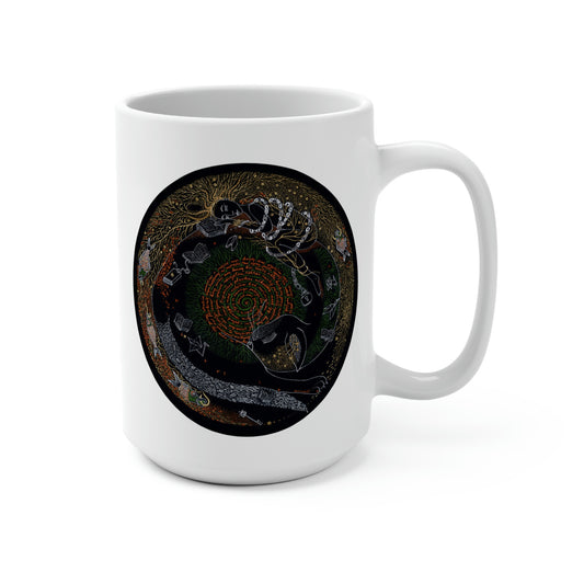 Chinese Zodiac Sign (Cat) Mug 15oz