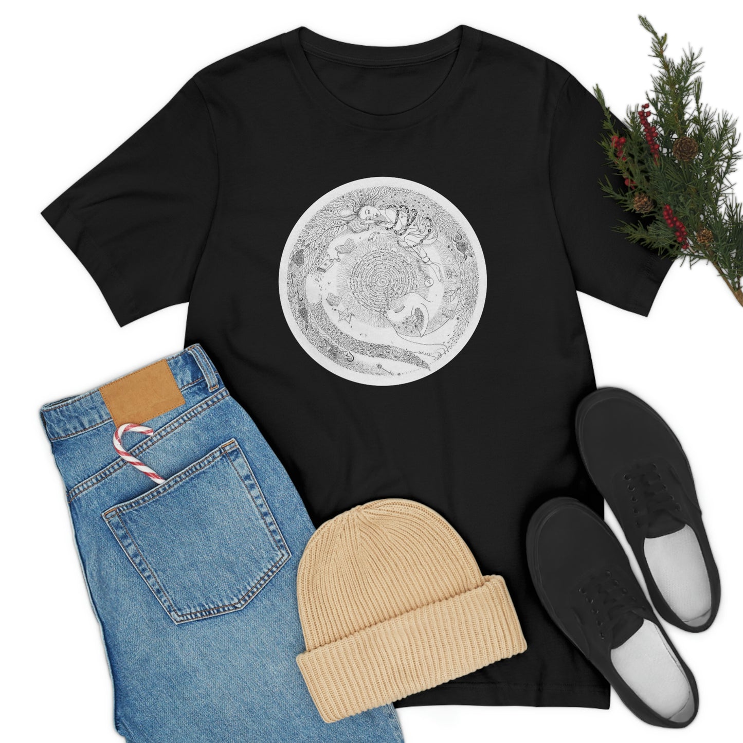 Chinese Zodiac Sign T Shirt (Cat) Unisex Regular Fit Limited Edition