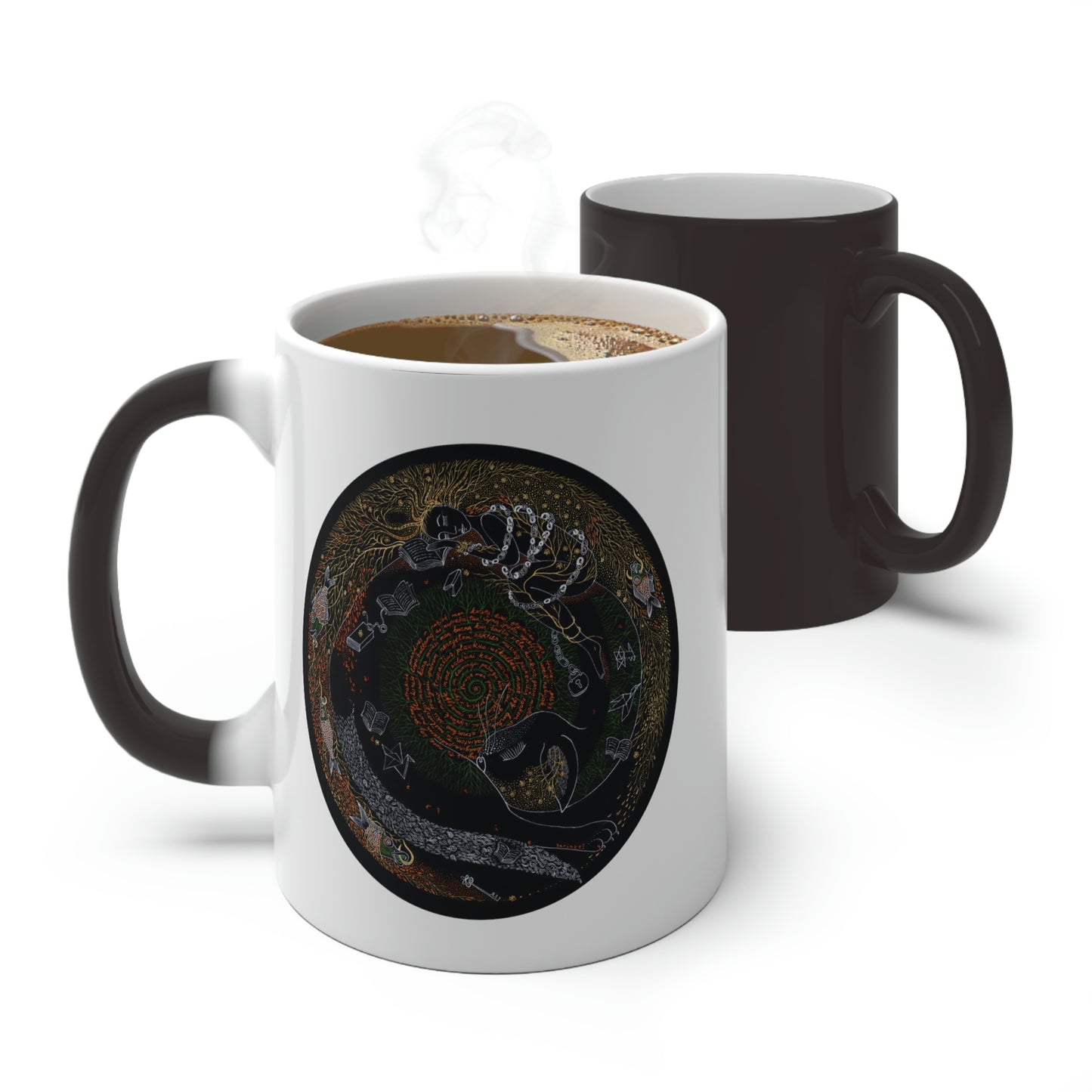 Chinese Zodiac Sign Color Changing Mug (Cat)