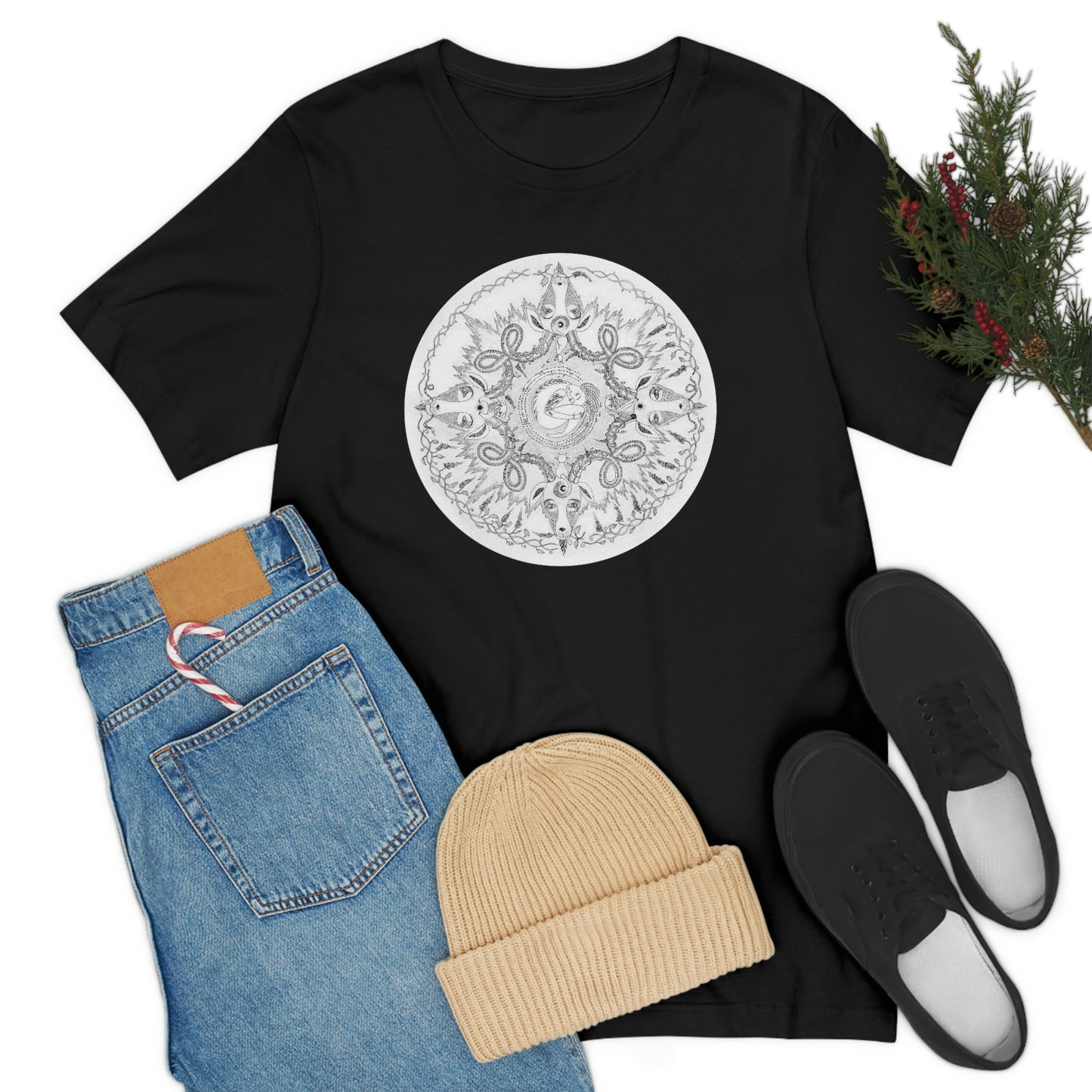 Chinese Zodiac Sign T Shirt (Goat) Unisex Regular Fit Limited Edition