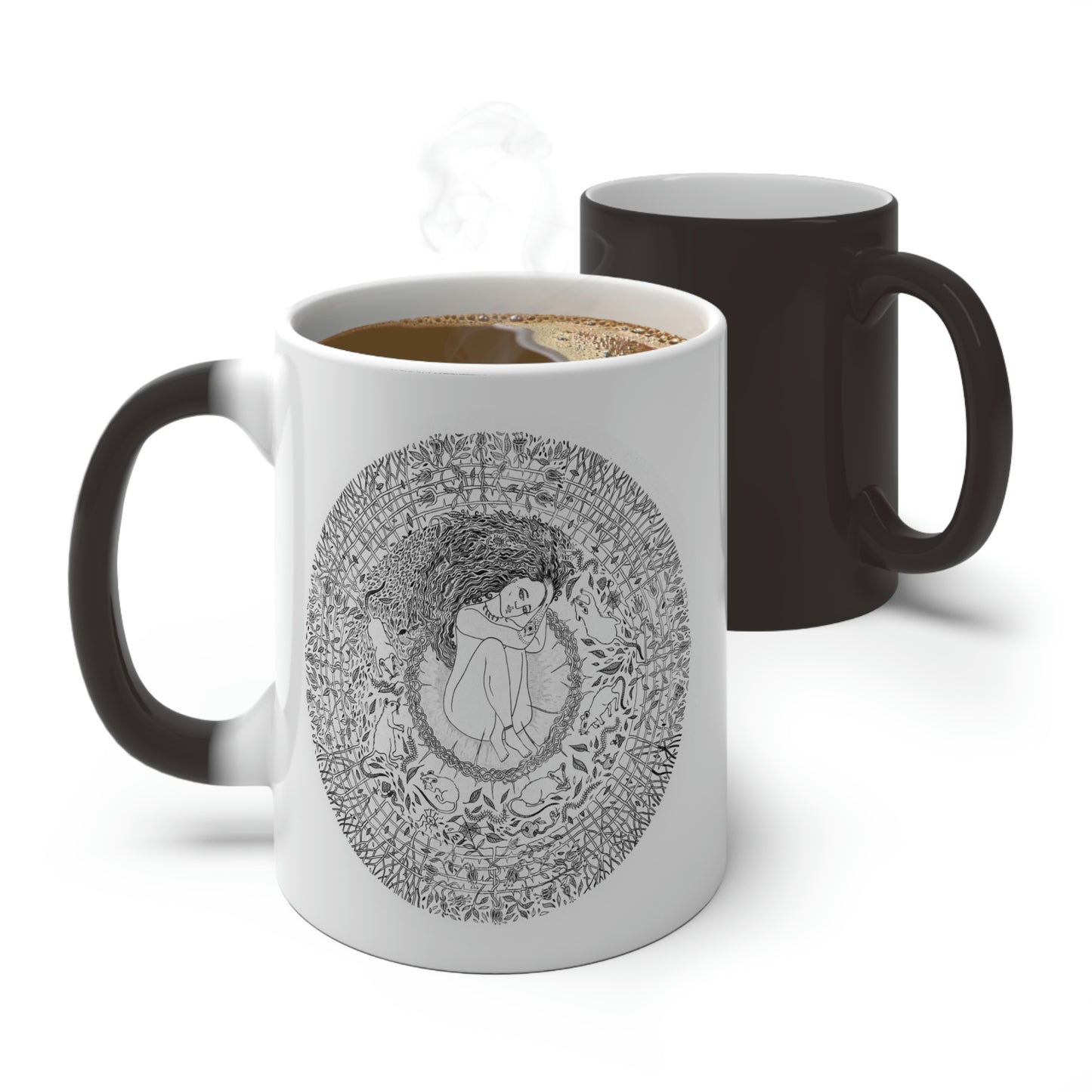 Chinese Zodiac Sign Color Changing Mug (Rat) Limited Edition
