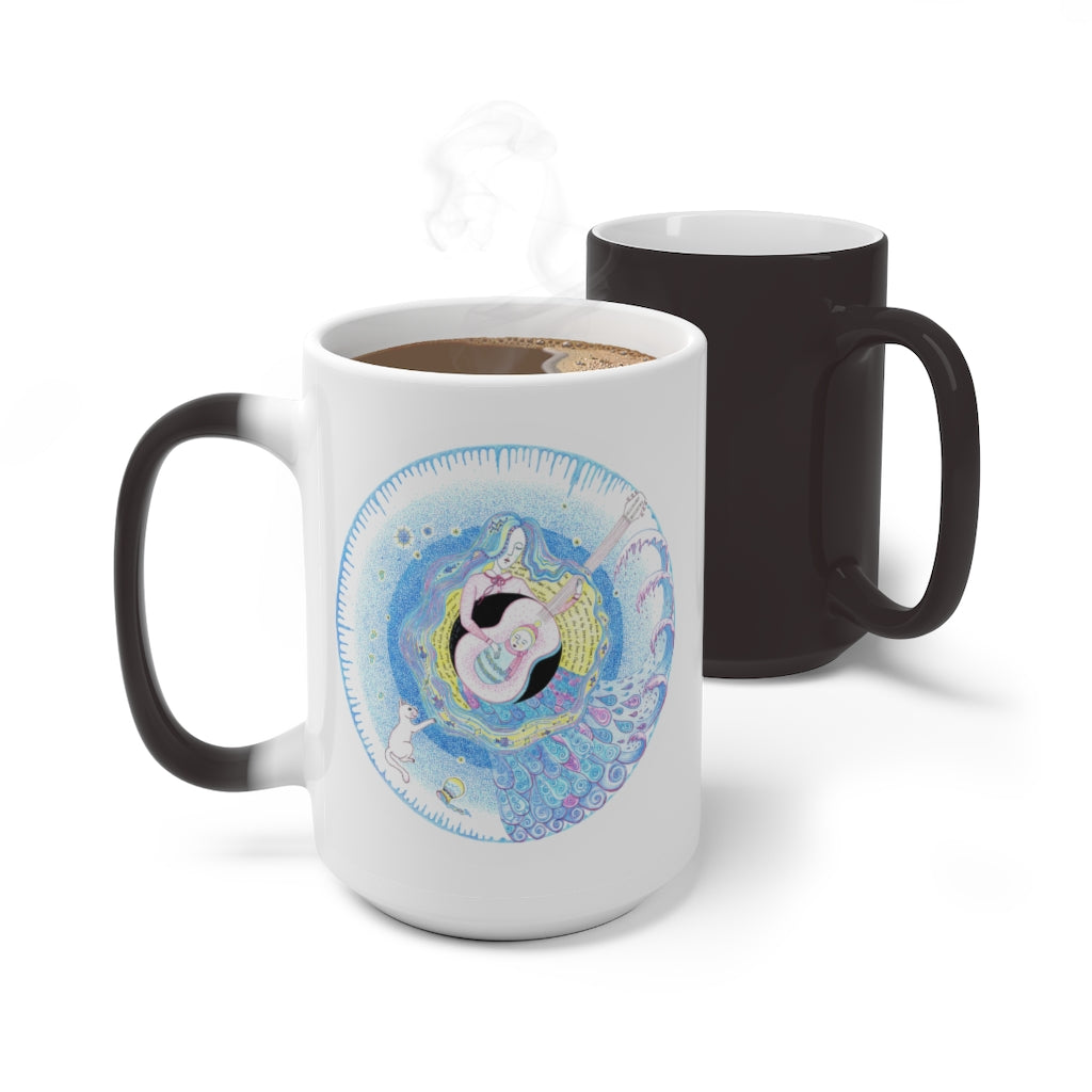 Zodiac Sign Color Changing Mug (Aquarius)