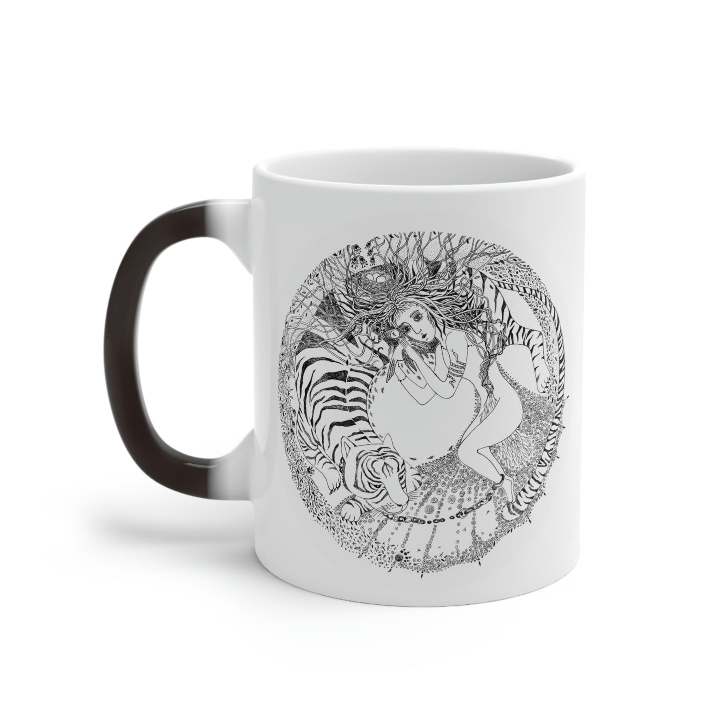 Chinese Zodiac Sign Color Changing Mug (Tiger) Limited Edition