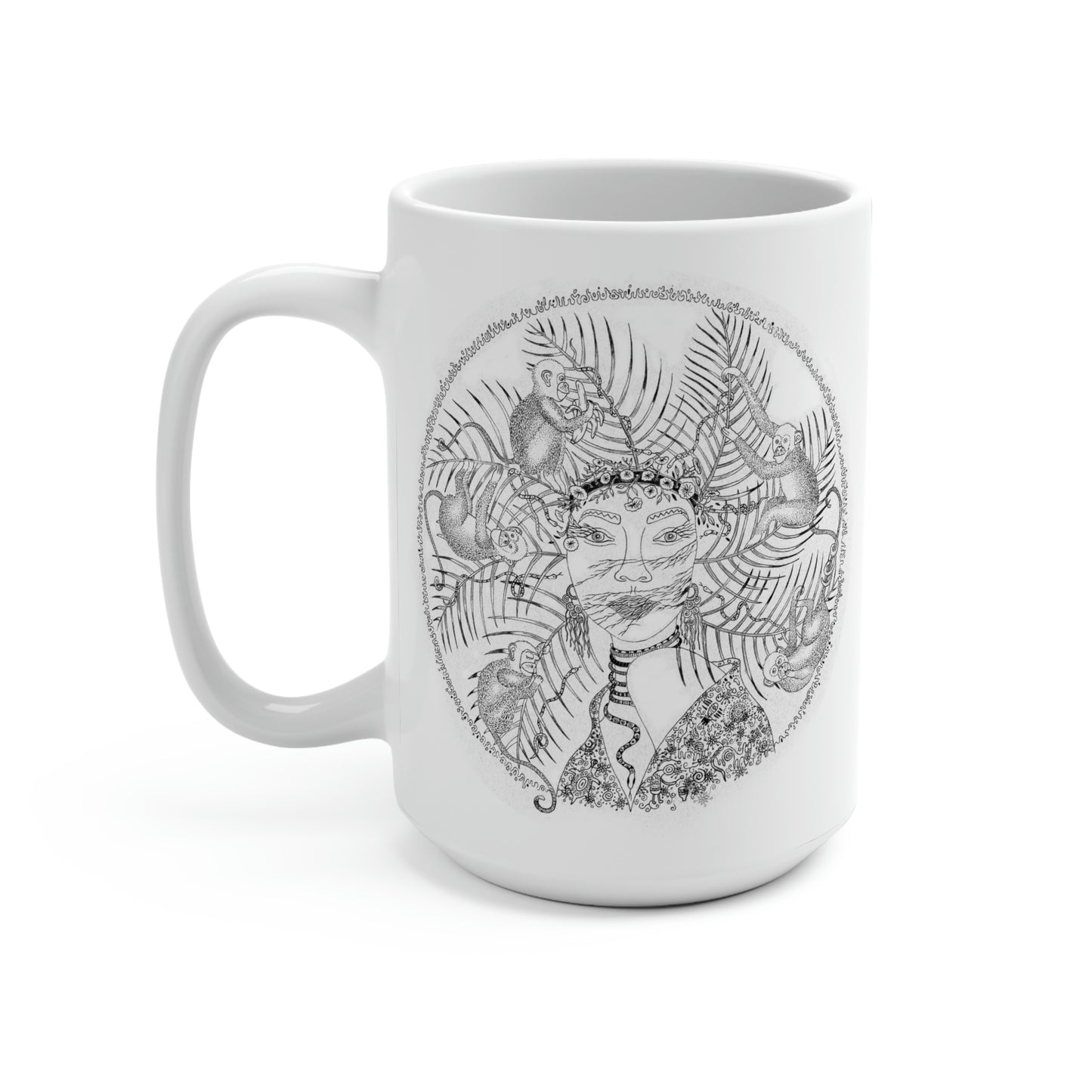 Chinese Zodiac Sign (Monkey) Mug 15oz Limited Edition