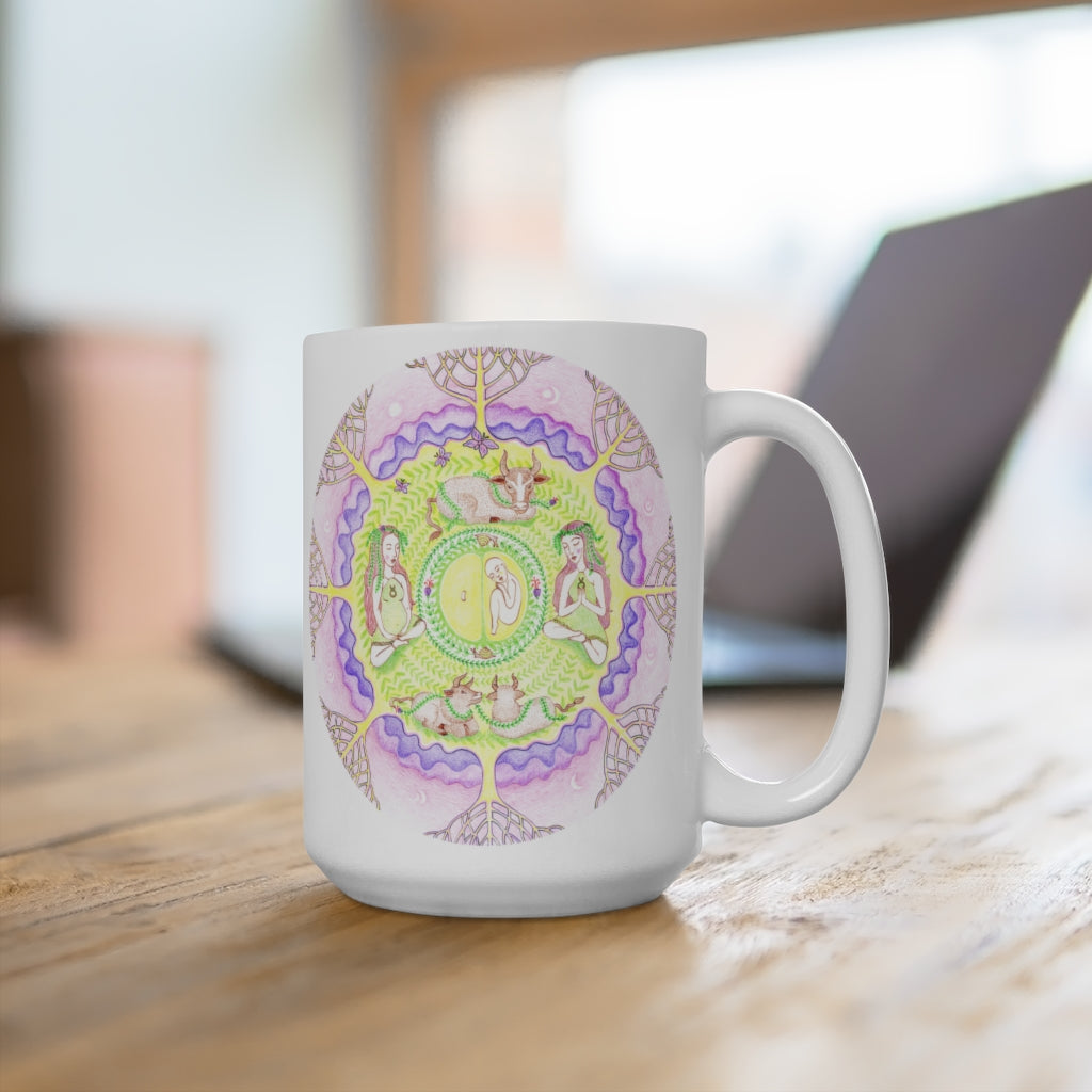Zodiac Sign Mug (Taurus) 15oz