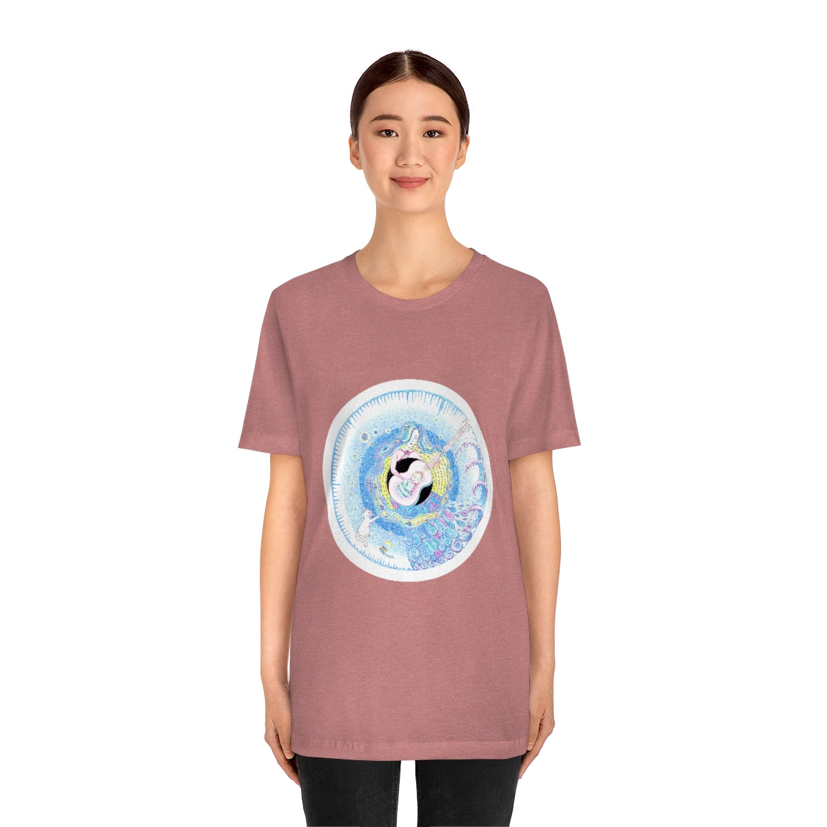 Zodiac Sign T Shirt (Aquarius) Unisex Regular Fit