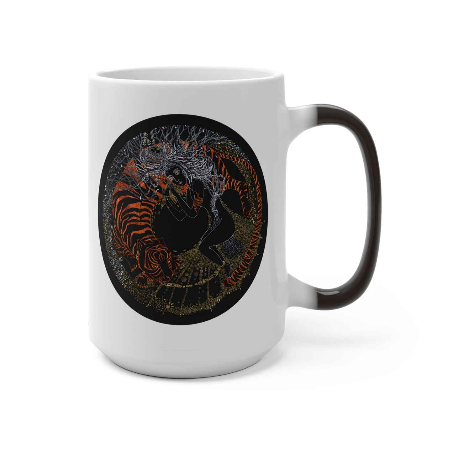 Chinese Zodiac Sign Color Changing Mug (Tiger)