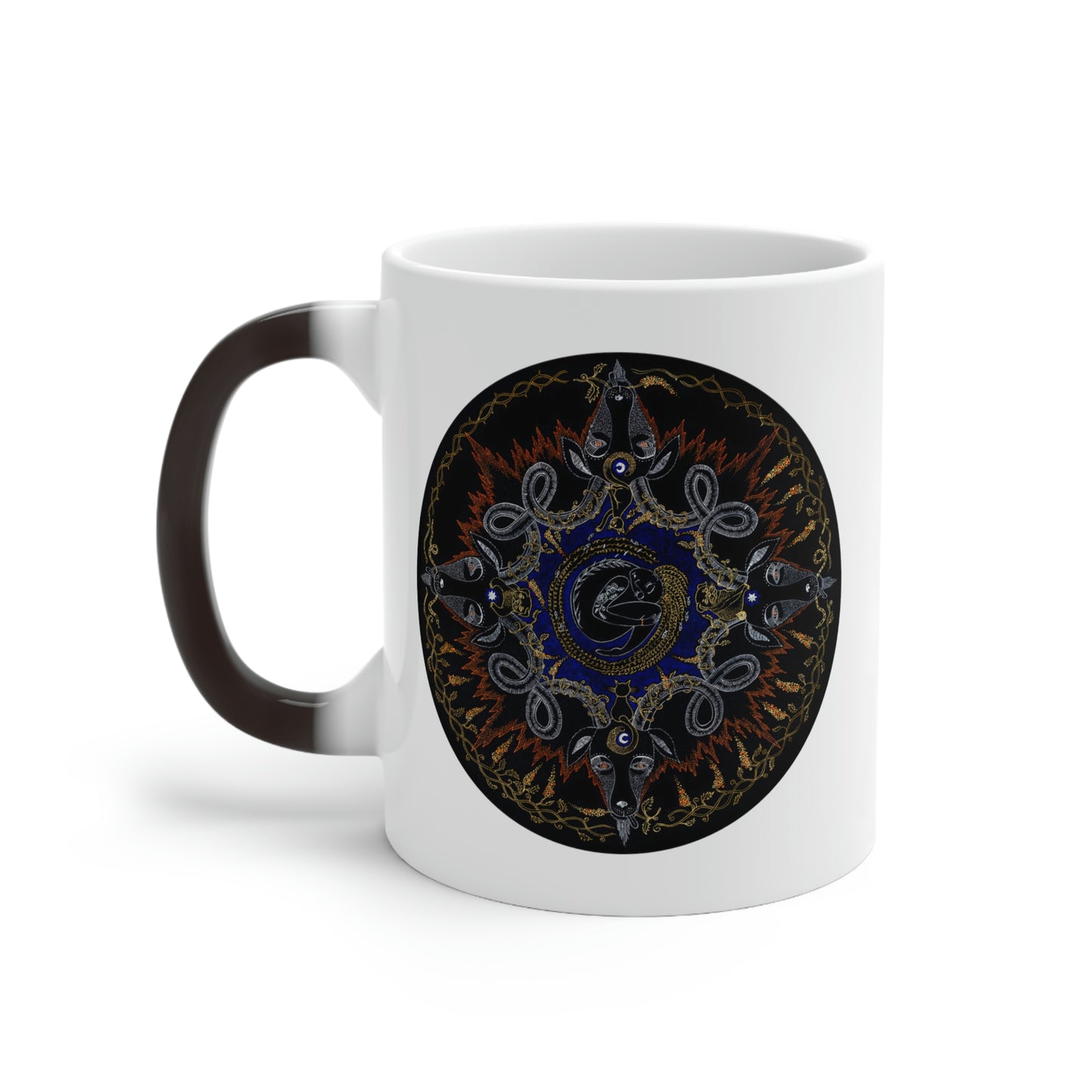 Chinese Zodiac Sign Color Changing Mug (Goat)