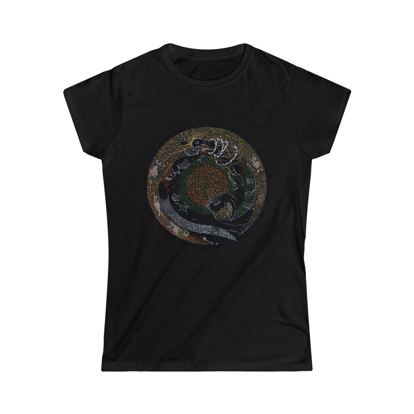 Chinese Zodiac Sign T Shirt (Cat) Semi Slim Fit