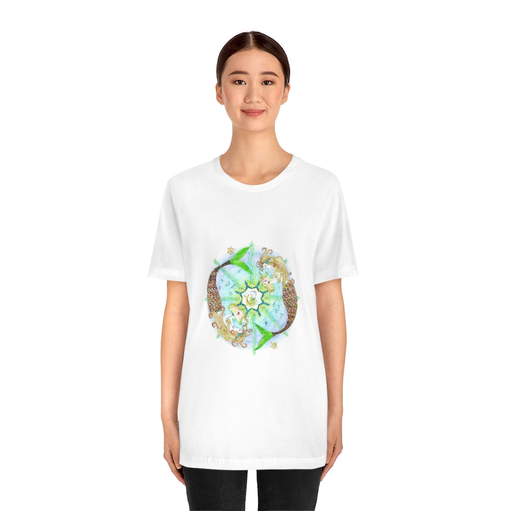 Zodiac Sign T Shirt (Pisces) Men
